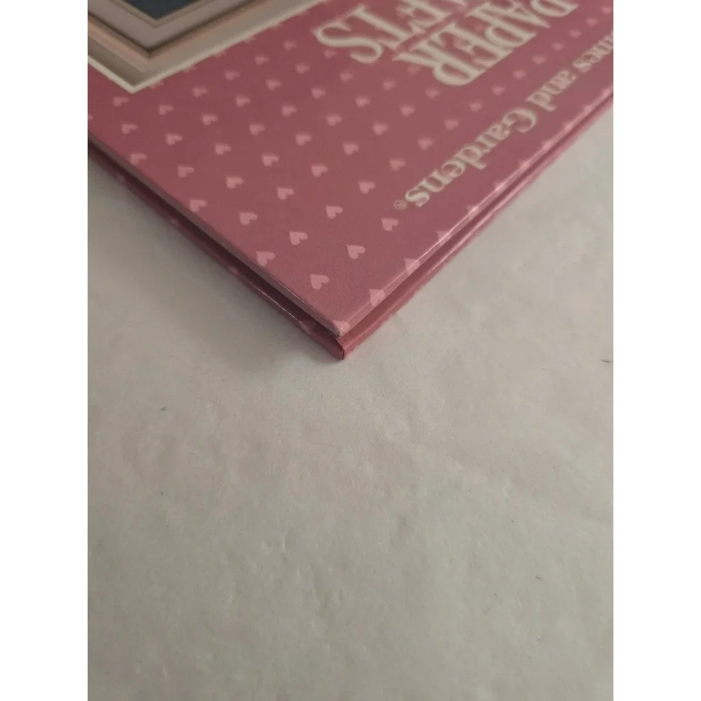 Vintage 1989 Better Homes and Gardens Paper Crafts Hardcover Book  DIY